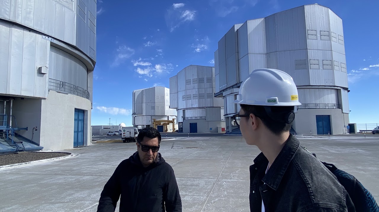 Visit inside the Very Large Telescope